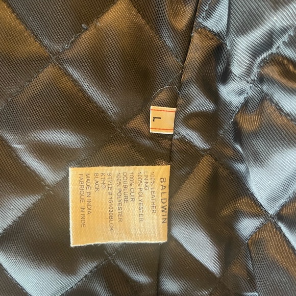 Baldwin leather jackets! Size medium and large - Picture 6 of 9